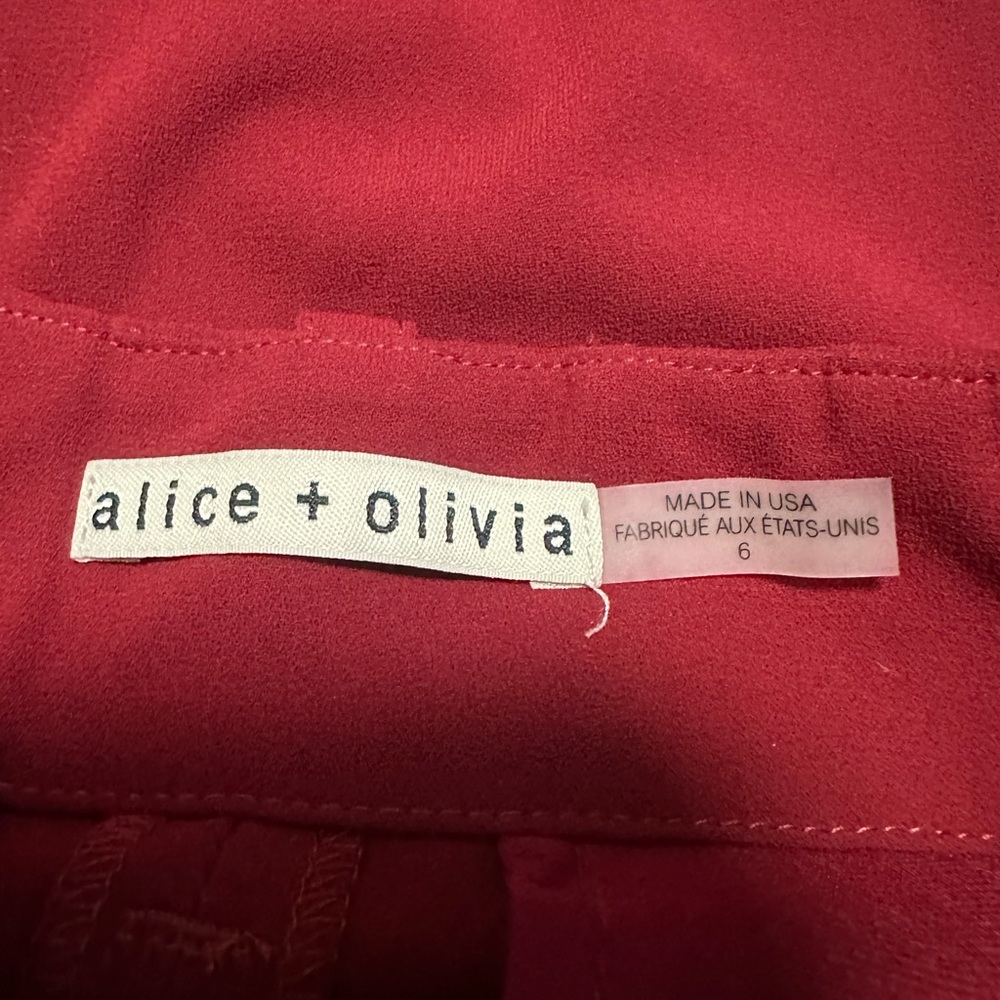 Alice + Olivia Scarlet Flared Wide Leg Pants - Picture 5 of 5